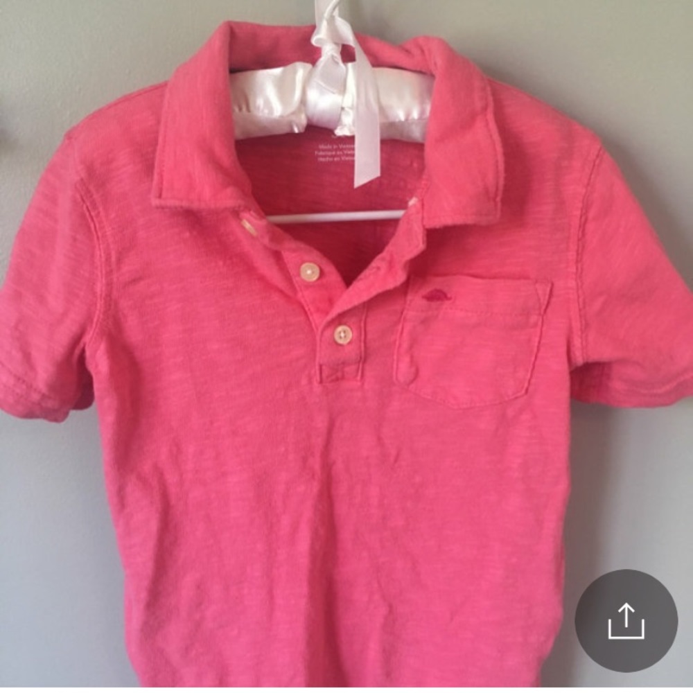 Carters 3T vintage salmon polo